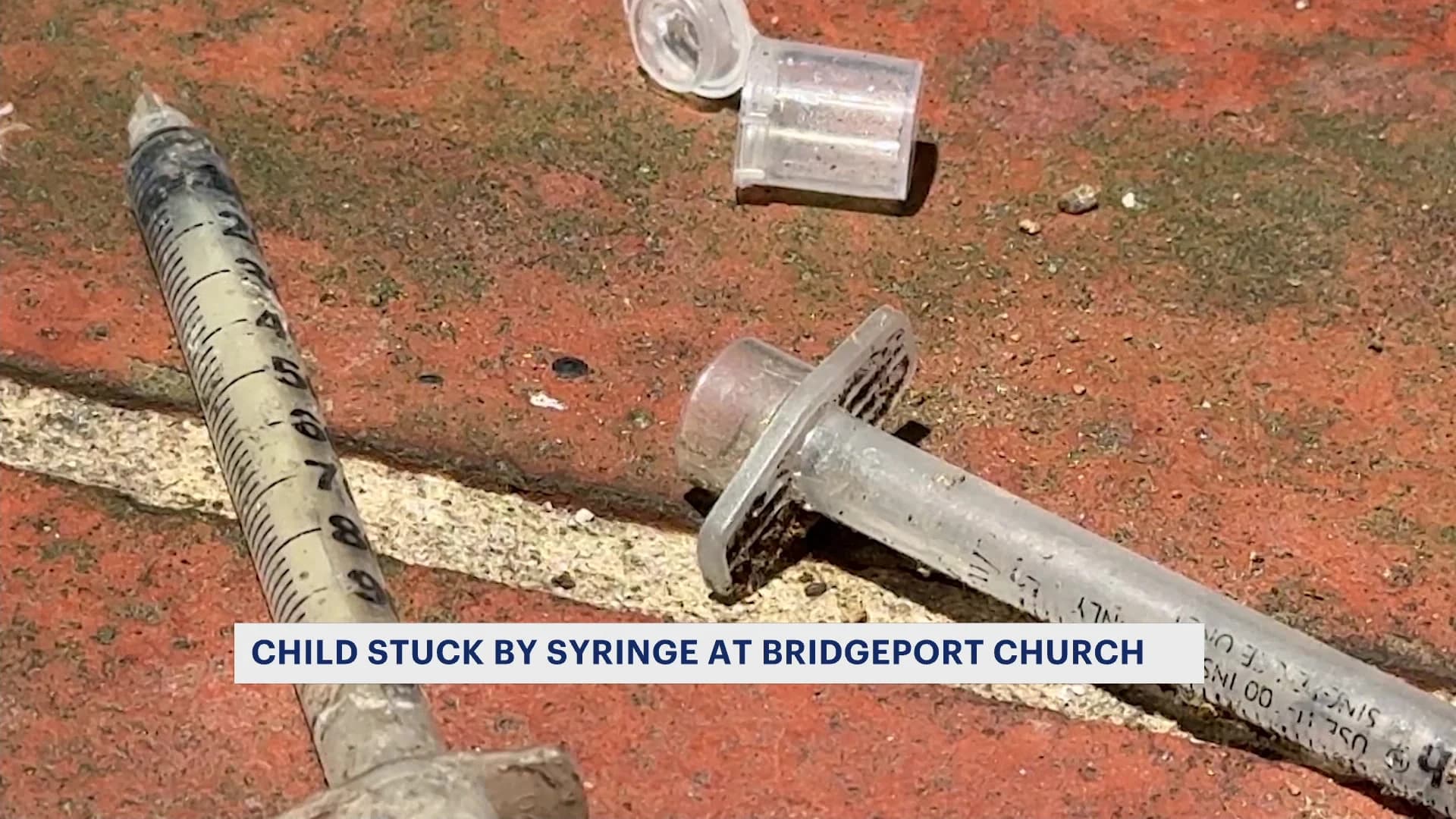 Bridgeport church reported finding hundreds of hypodermic needles on parish property this week
