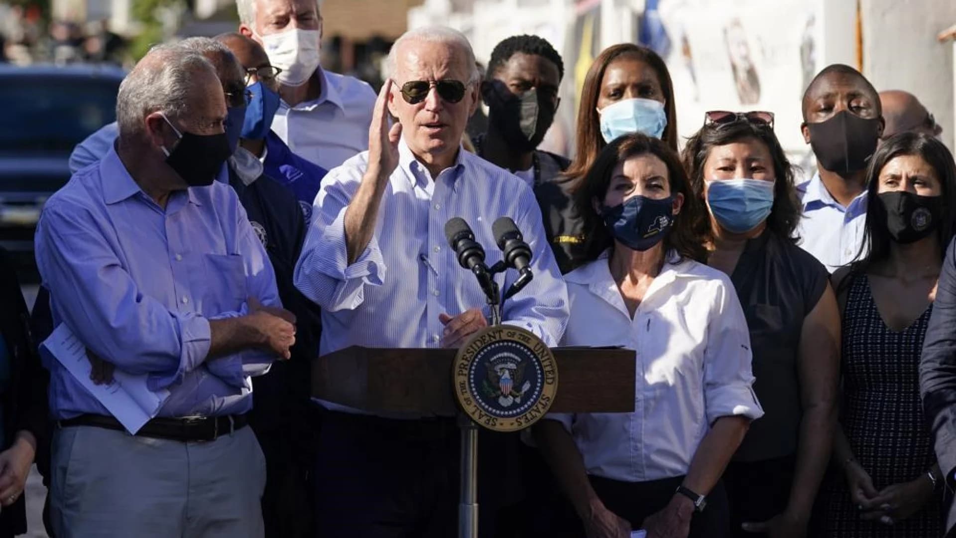 In NYC after IDA, Biden calls climate ‘everybody’s crisis’