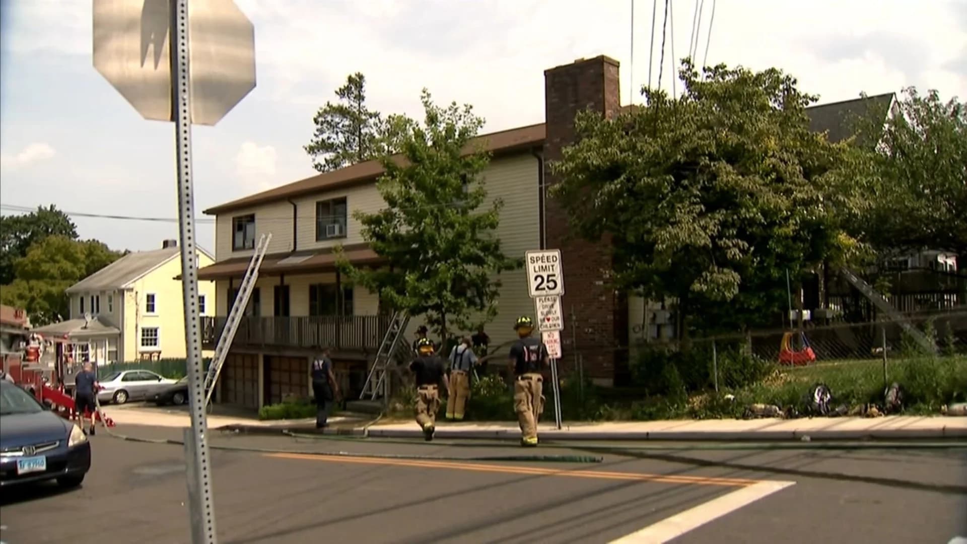 Officials: Smoke detectors helped saved 12 people in Stamford fire