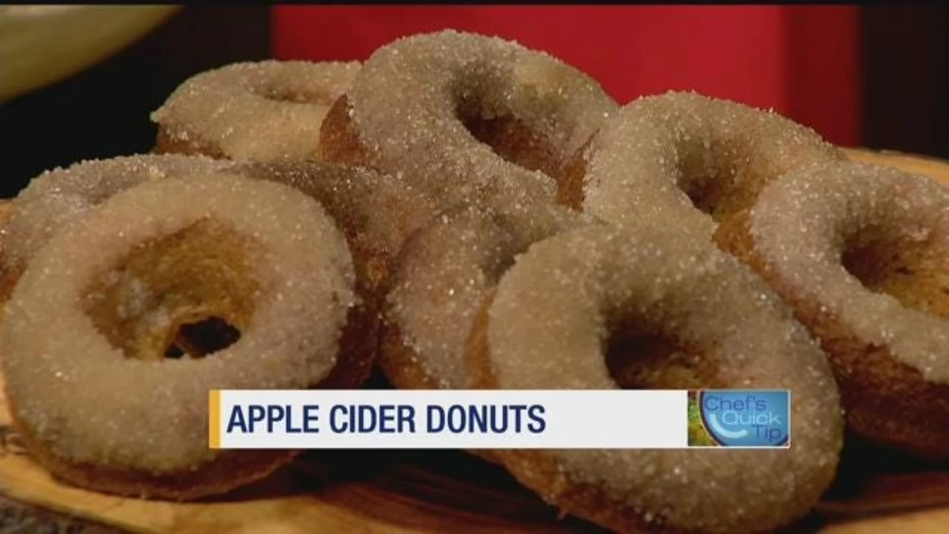 Chef's Quick Tip: Baked Apple Cider Donuts