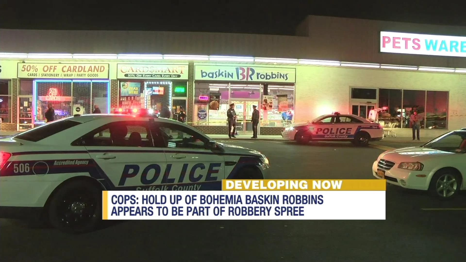 Police: Knifepoint robber linked robbery at Bohemia Baskin Robbins