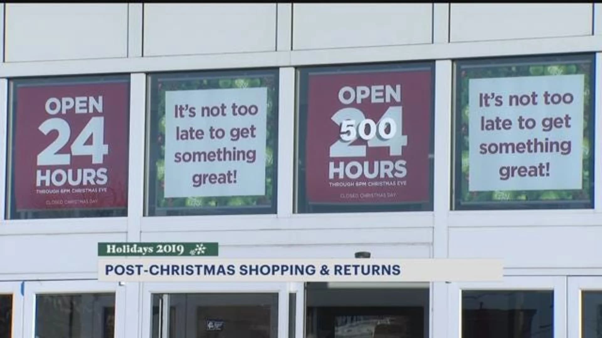 Shoppers in Norwalk head to stores for returns, exchanges