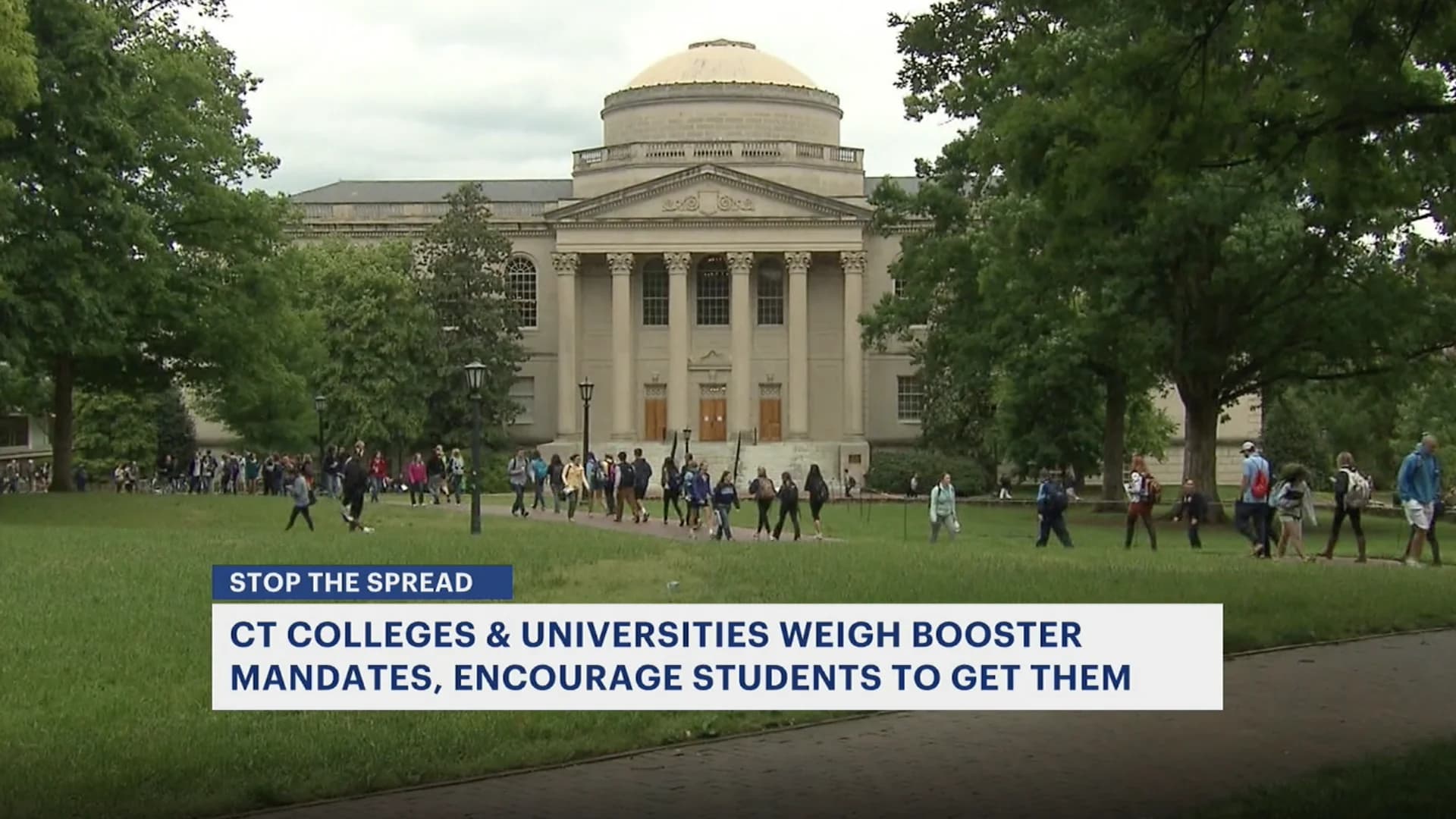 Connecticut colleges looking into requiring boosters for students but not mandating yet