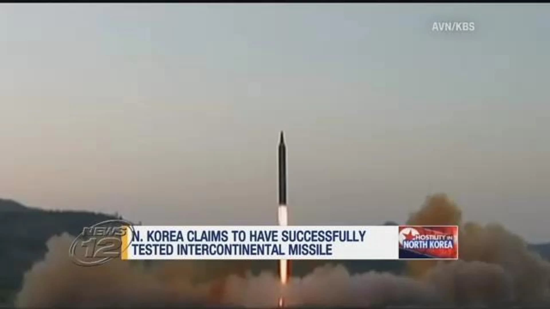 US says NKorea missile test was with ICBM, tensions escalate