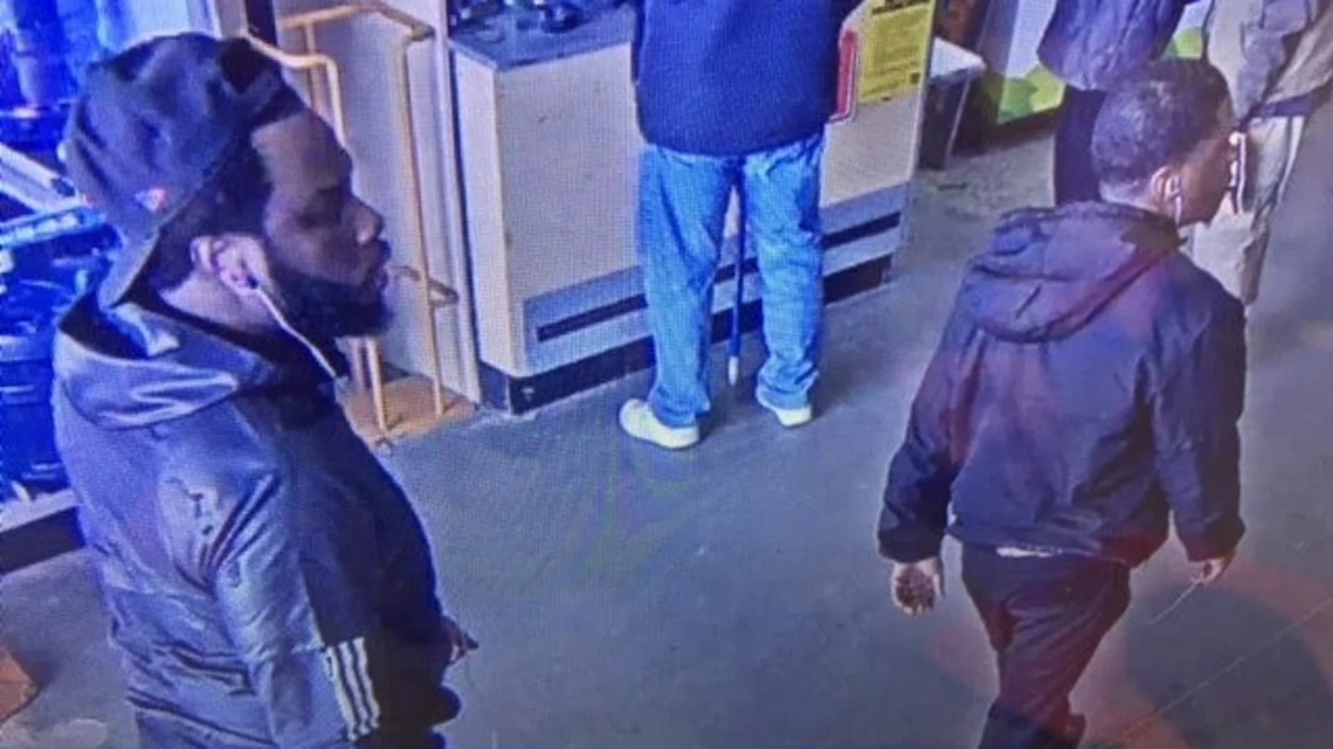 Surveillance images show 2 men accused of credit card fraud in Fairfield