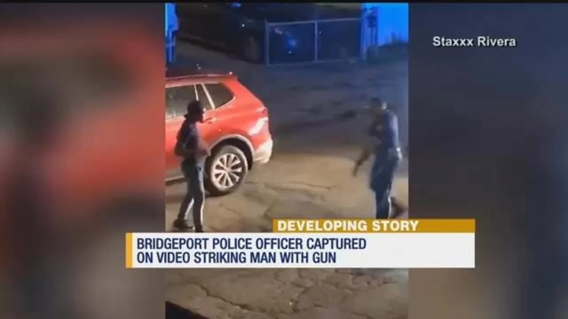 Ganim calls for probe into Bridgeport officer seen in traffic stop video