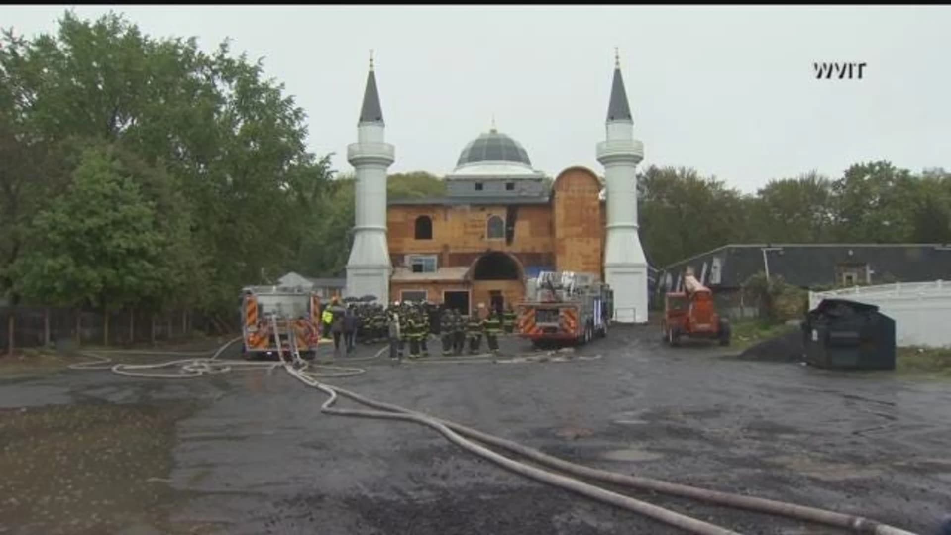 Fire officials: New Haven mosque fire intentionally set