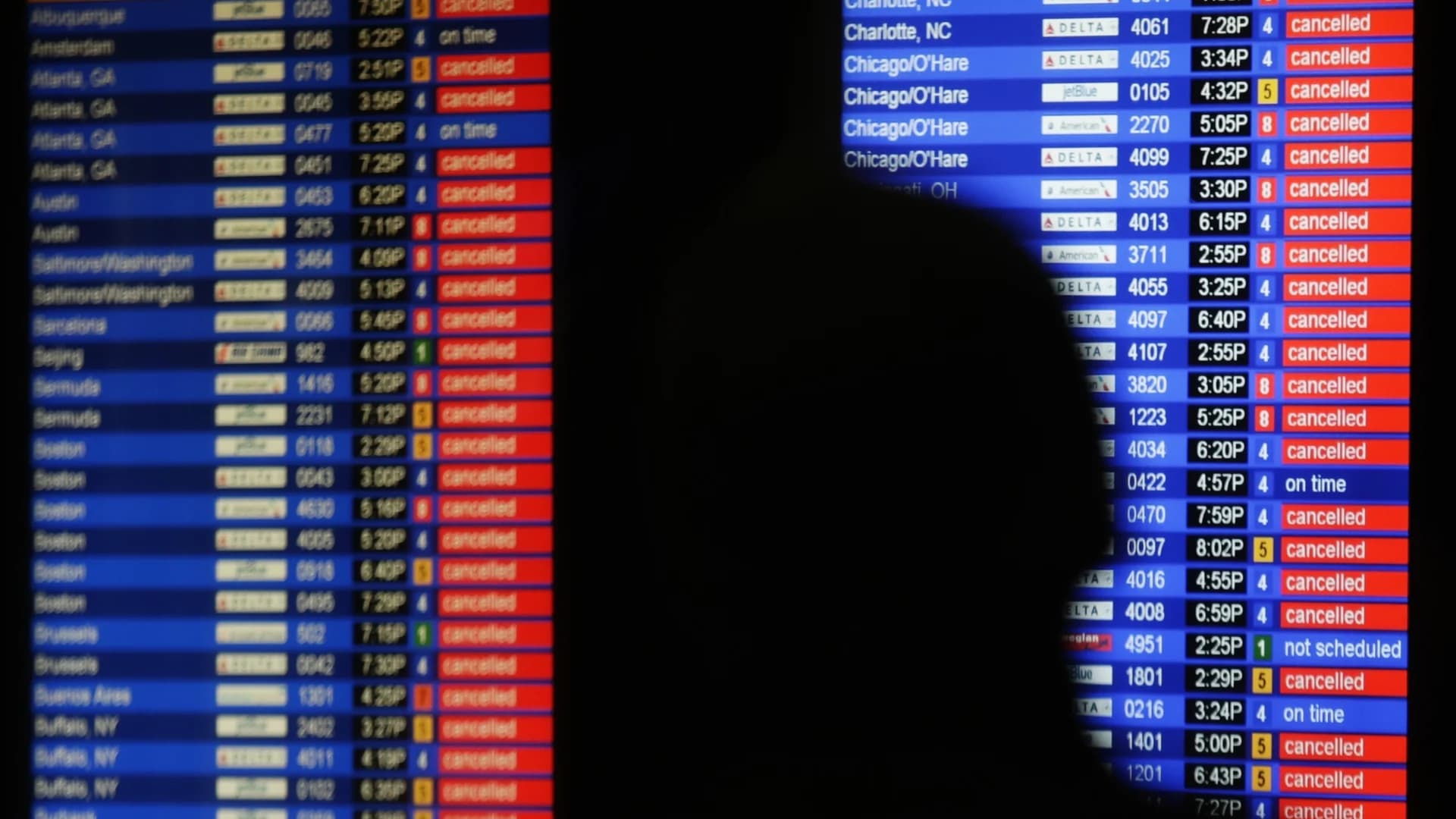 Nor'easter disrupts travel, cancels flights at tri-state airports