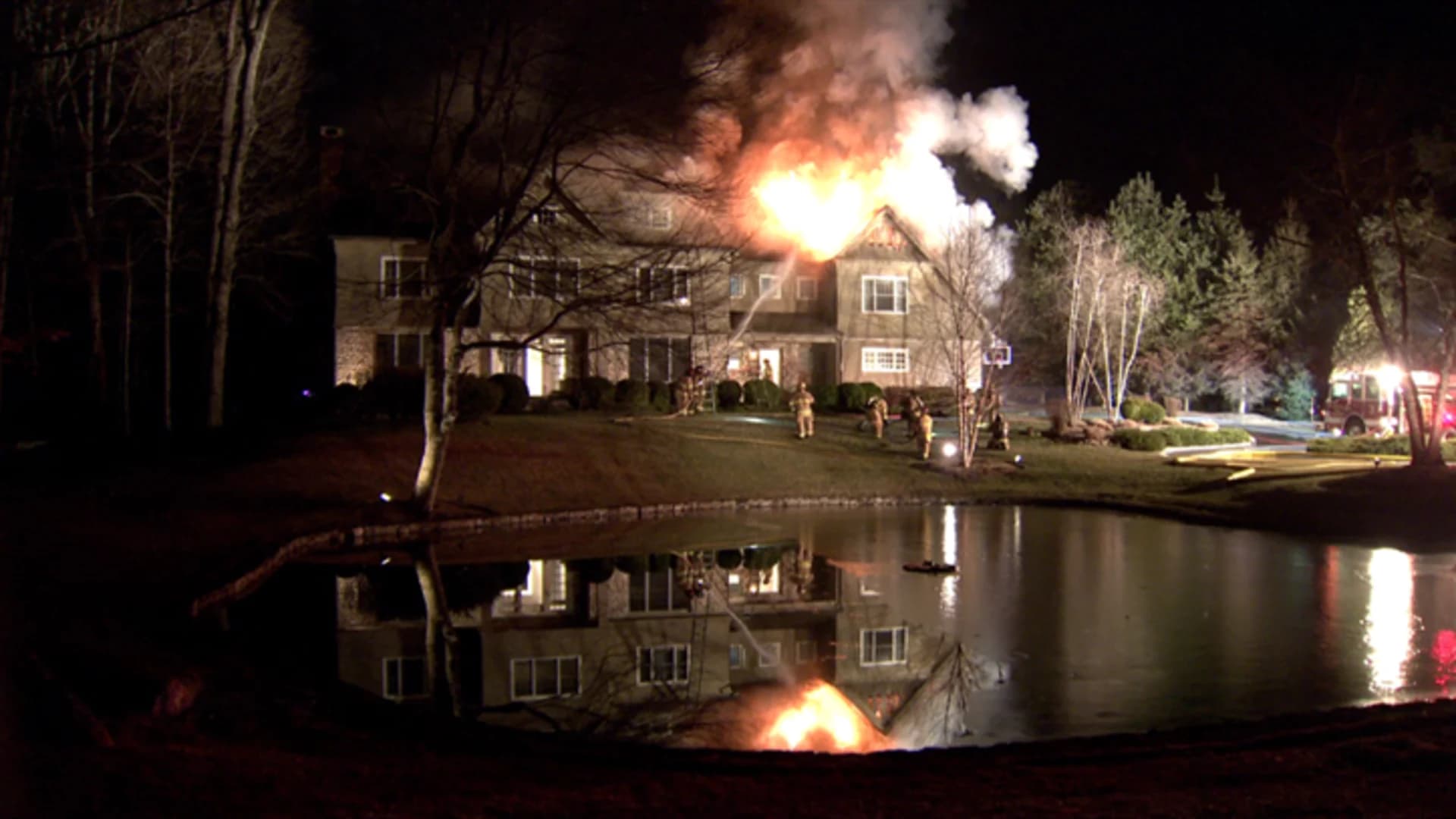 Dad, kids and dog escape fire at $2M Weston home