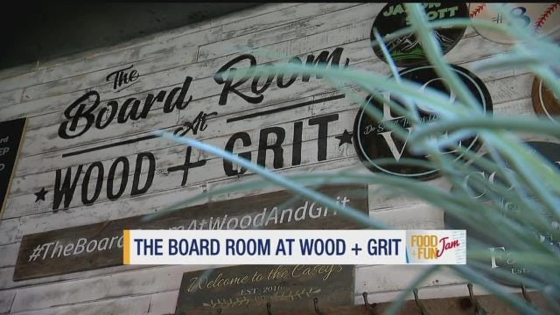 Food and Fun Jam: The Boardroom at Wood + Grit