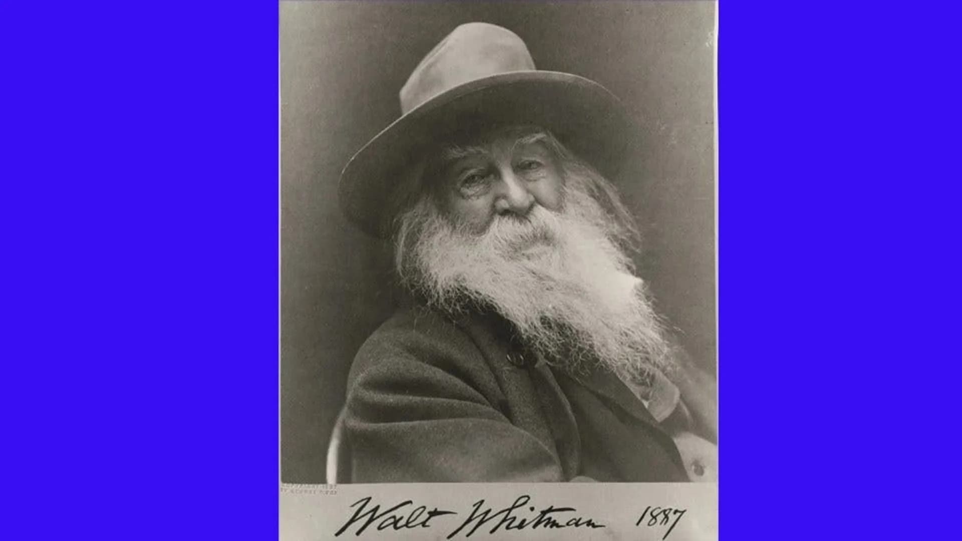 Bicentennial celebration of the life and legacy of Walt Whitman