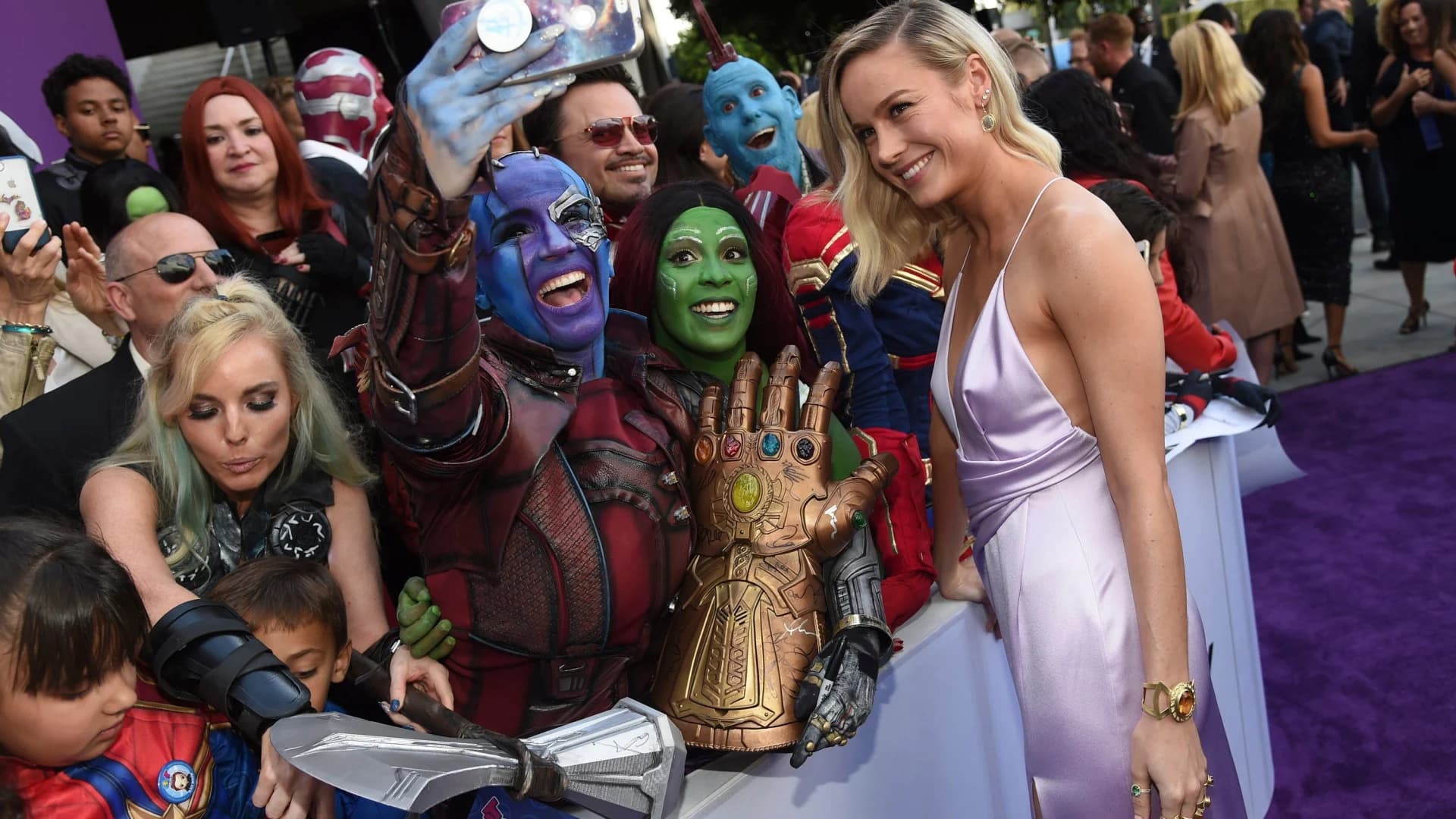 Avengers get epic send-off at 'Endgame' world premiere