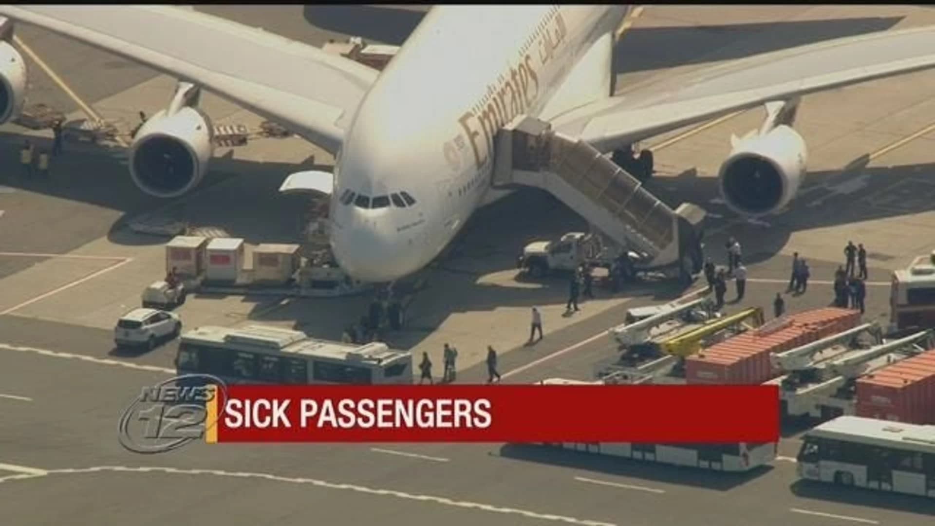 Plane quarantined at JFK amid reports of sick passengers